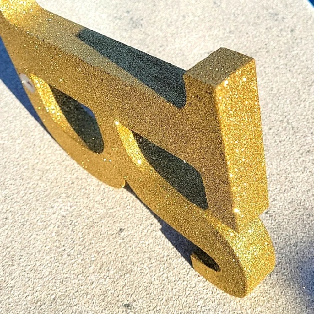 NEW 9 inch Glam Letter 